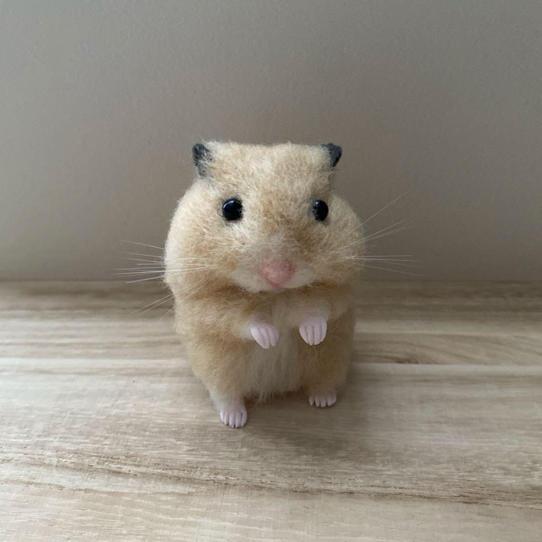 【羊毛フェルト】ハムスター★オーダー（うみ）