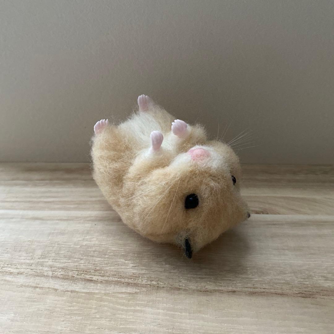 【羊毛フェルト】ハムスター★オーダー（うみ）