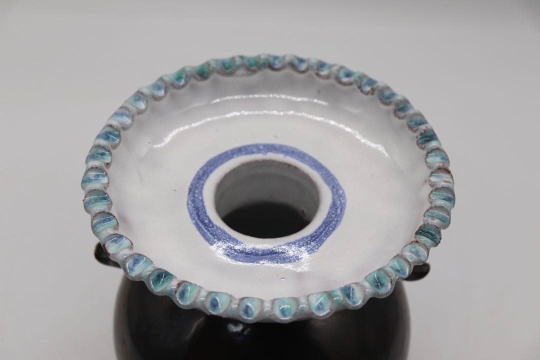 ツェプナー作　花入　名人作　送料込み0425