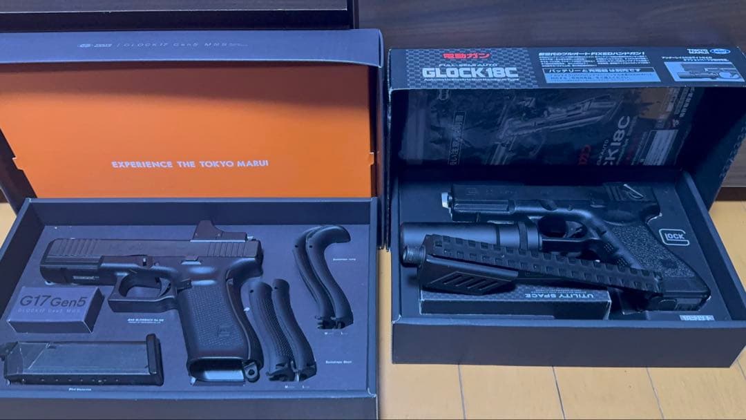 G17 Gen5 ガス& GLOCK 18C 電動
