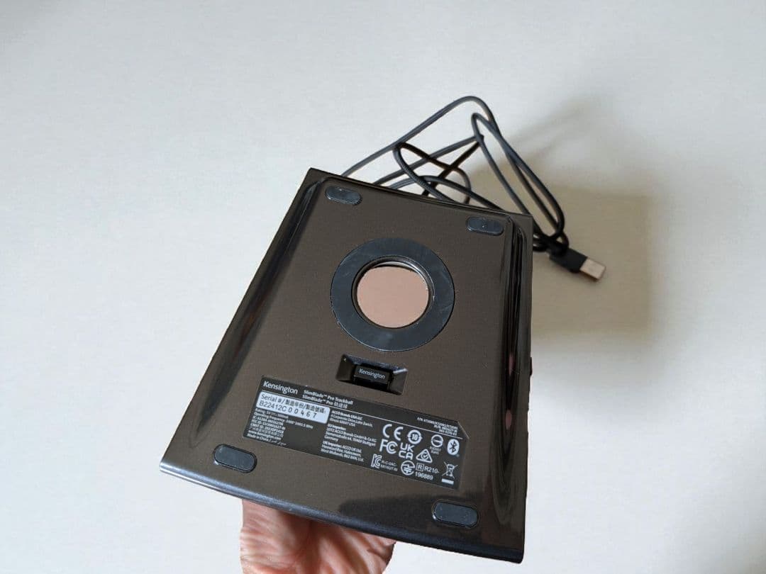 【美品】Kensington トラックボールグレー