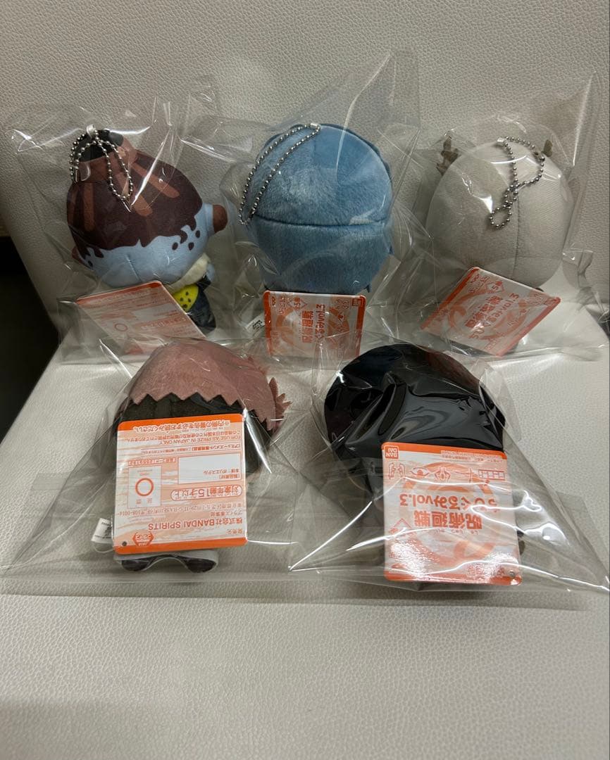 タグ付き　呪術廻戦　ちびぐるみ　vol.1〜vol.3 コンプリート15体セット