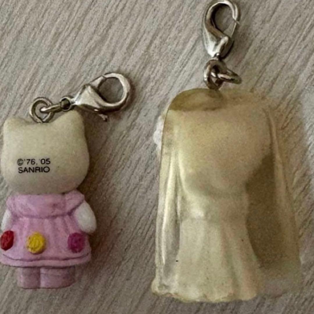 キティ　チャーム ウエディングドレス 2005年　レトロ　レア　サンリオ　根付け