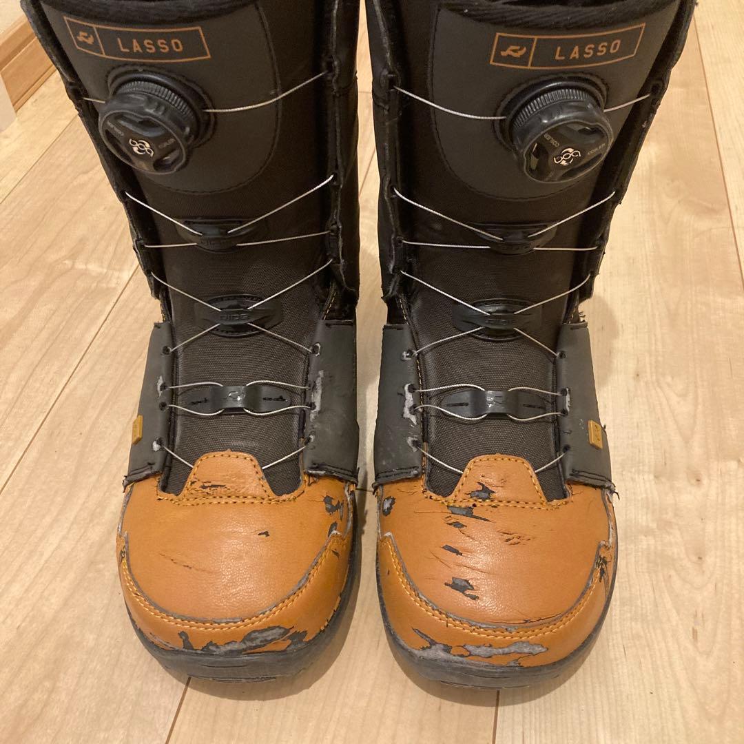 スノーボード　ブーツ　ダブルボアBoAライド　ラッソ28センチ軽量片方840g