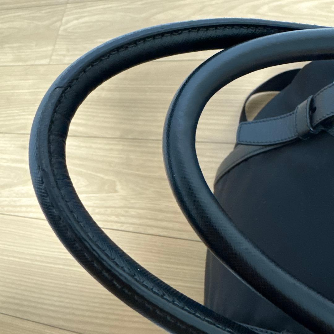 プラダ リモンタナイロン ハンドバッグ PRADA ショルダー取外し可 2WAY