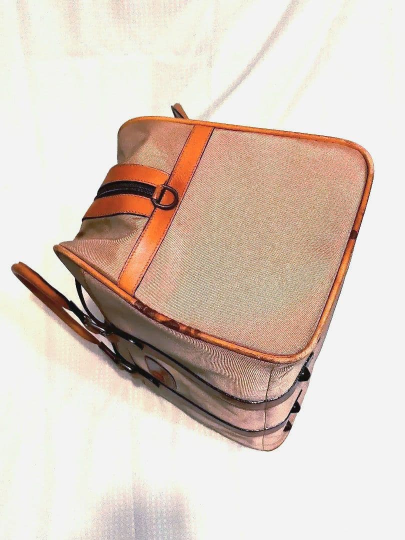 最終値下lancel ランセル　ベージュトラベル バッグ 中型