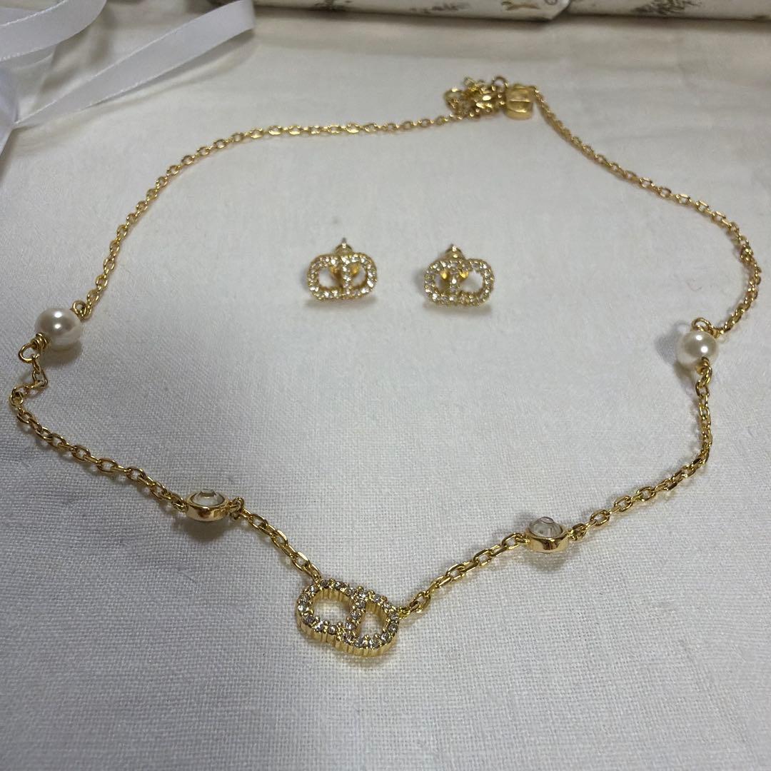 DIOR ピアス ネックレスセット