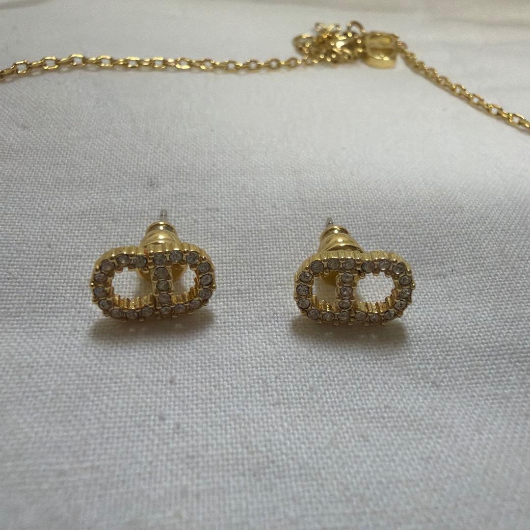 DIOR ピアス ネックレスセット