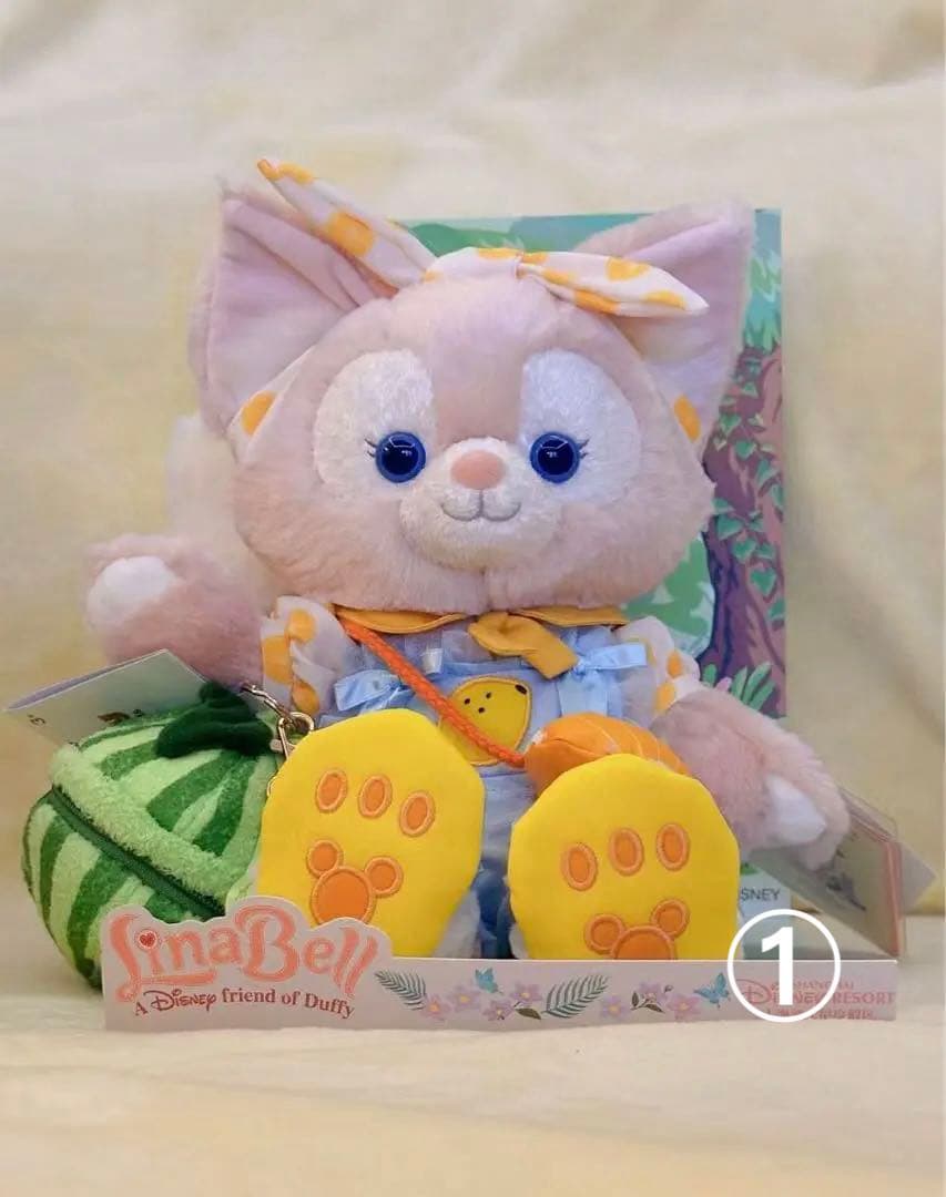 専用　お顔厳選　レモン　夏　リーナベル　Sサイズぬいぐるみ　スケルトン入り