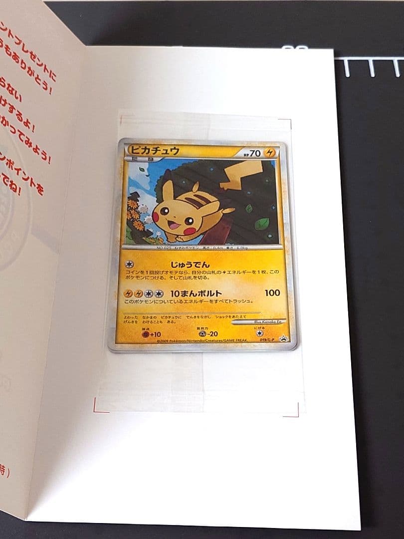 ポケモンだいすきクラブ　プロモ　ゴールドランク　019/L-P　未開封　封筒付き