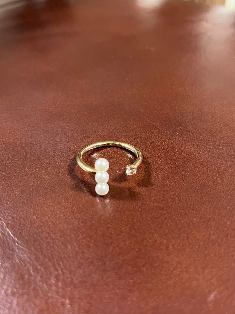 【美品】TSUTSUMI アコヤ真珠リング