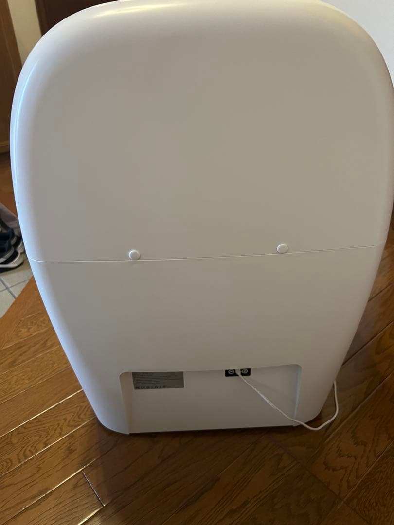 自動猫用トイレ LALA ららほーむ　ララホーム　ホワイト　コンパクト