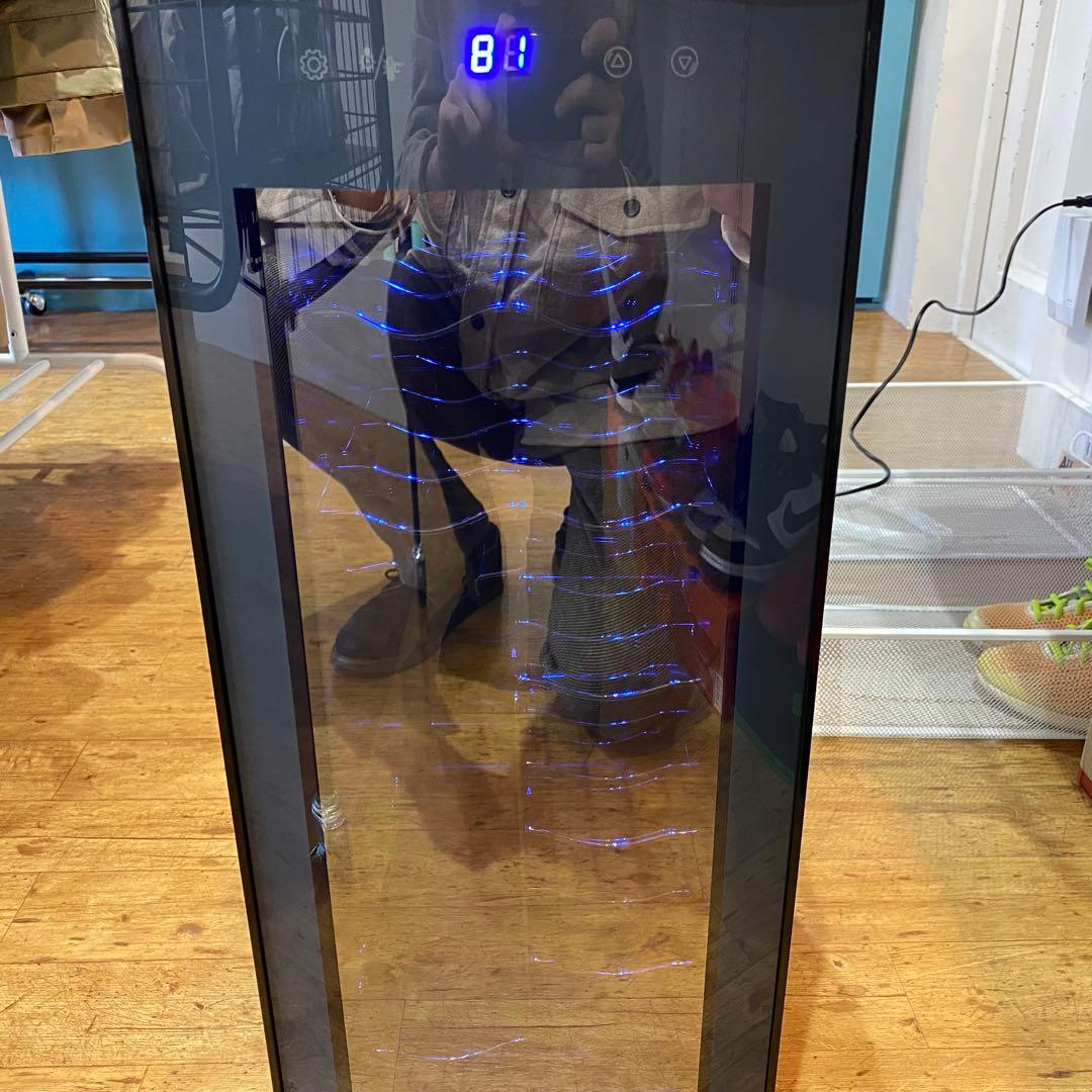 値下げしました‼️WIE 電子ミニワインクーラー WIWCTE12BFGADX