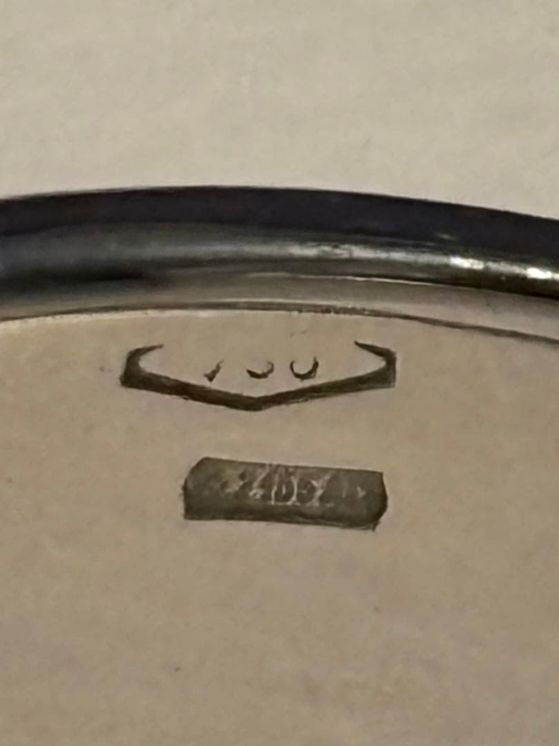 トトロ　BIBIGI ホワイトゴールド 18金WG アクアマリン ダイヤ