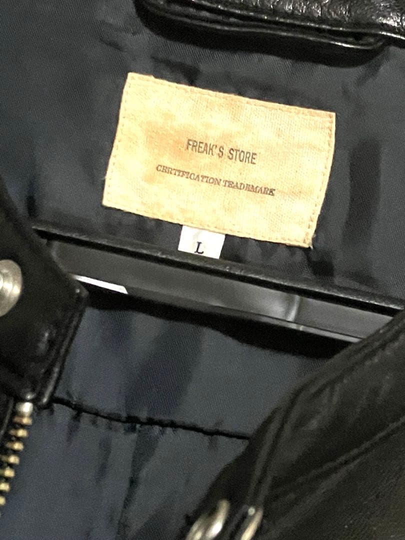 FREAK'S STORE ゴートレザースキンジャケット Lサイズ