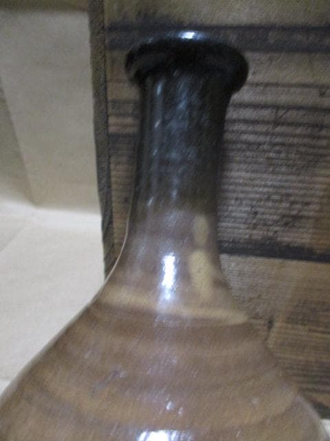 古唐津弓野二彩徳利　古箱付き　I15-3