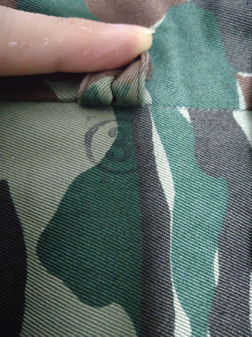 【PX品】陸上自衛隊　戦闘服・戦闘帽セット　熊笹迷彩