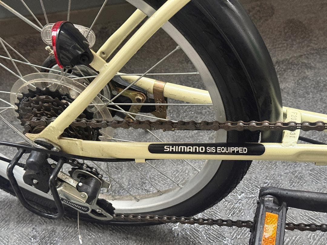 ◆ 折りたたみ自転車 & 収納バッグ （引取り限定＠千葉・我孫子）