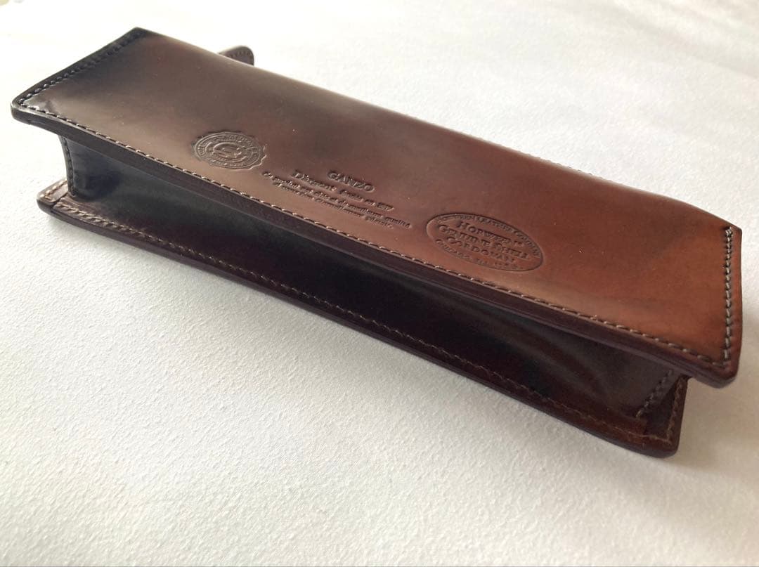 GANZO ガンゾ コードバン CORDOVAN ペンケース