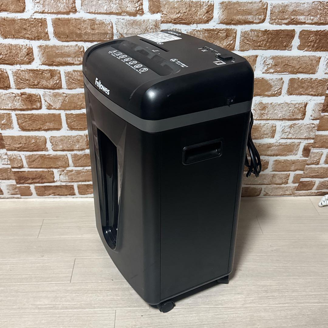 フェローズ 電動シュレッダー 450M-2 マイクロカット 家庭用 10枚 細断
