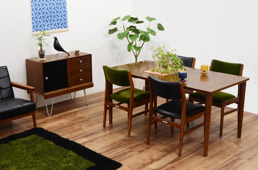 ☆美品 カリモク60 ダイニングテーブル 1500 食卓テーブル ウォルナット