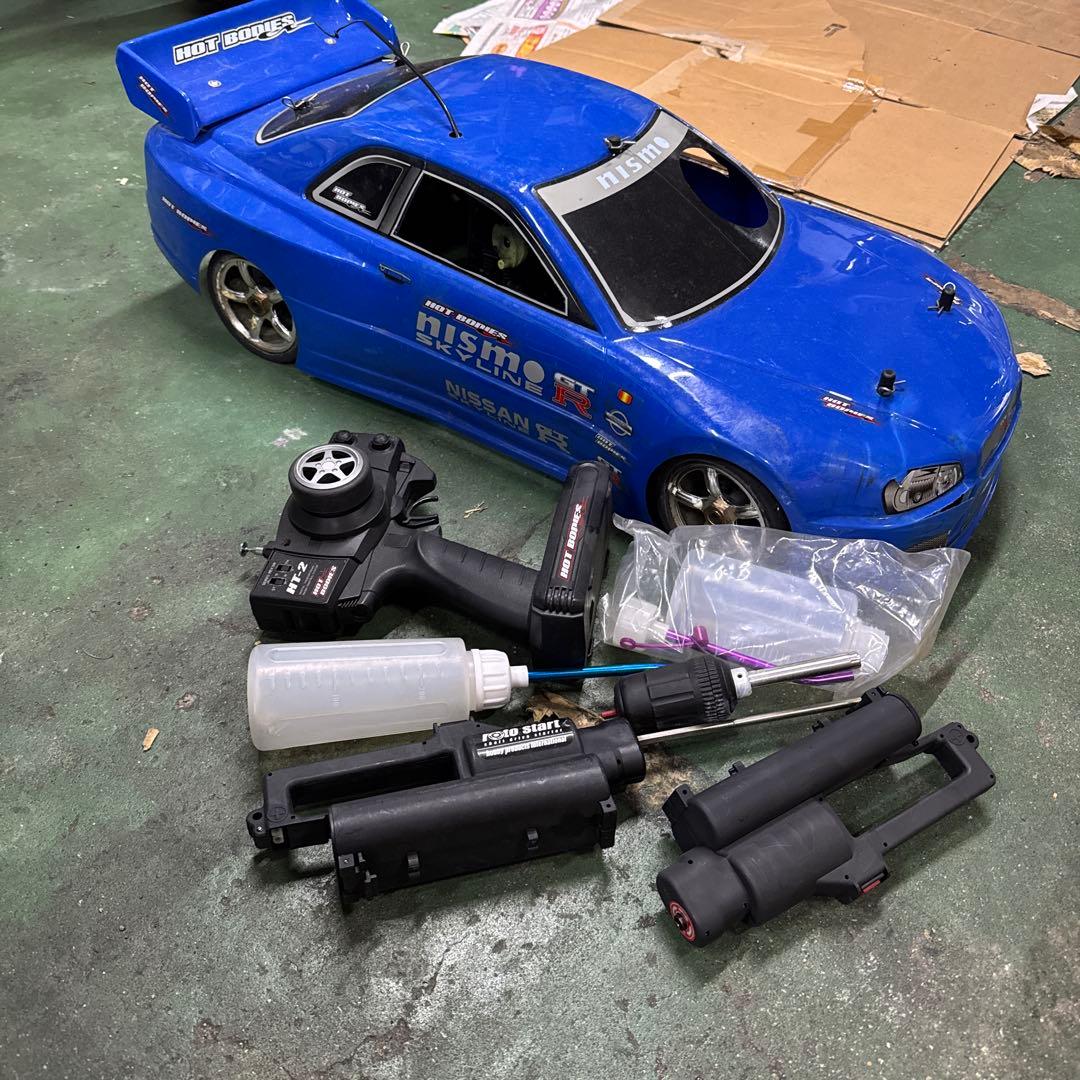 lightning street hot bodies エンジン　ラジコン