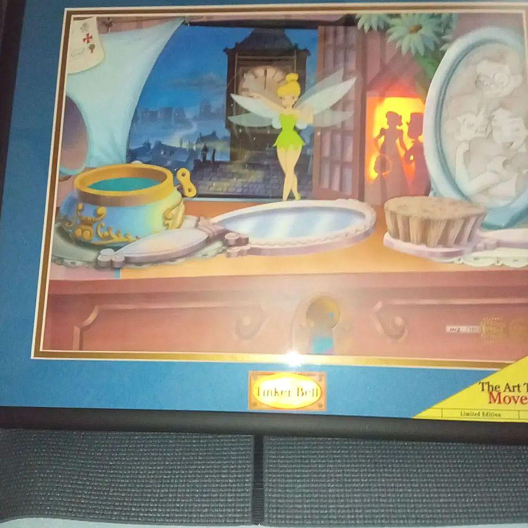 【激レア希少品】ティンカーベルANIMATIONS　絵画型ギミックアート