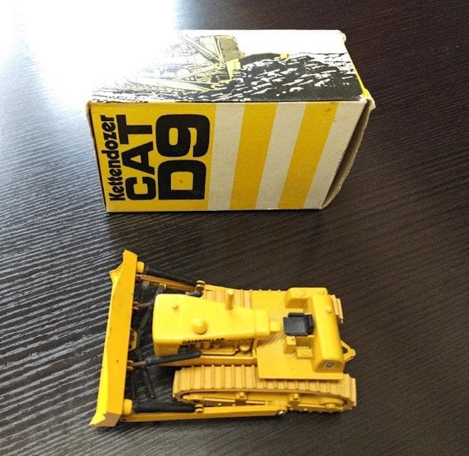 ヴィンテージ 西ドイツ製 Kettendozer ブルドーザー CAT D9