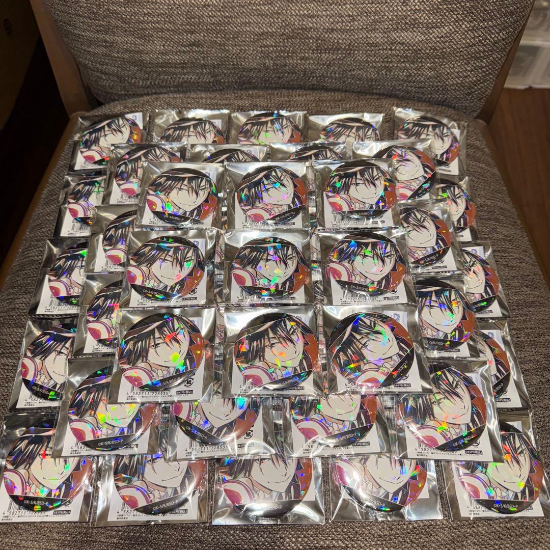 文豪ストレイドッグス　Ani-Art ホログラム缶バッジ　江戸川乱歩　50点