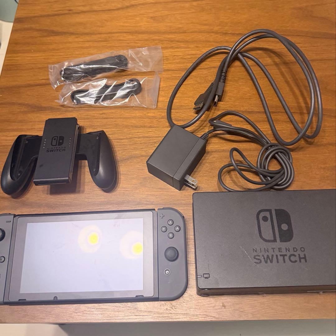 Nintendo Switch 本体 Joy-Con付き　グレー　箱あり