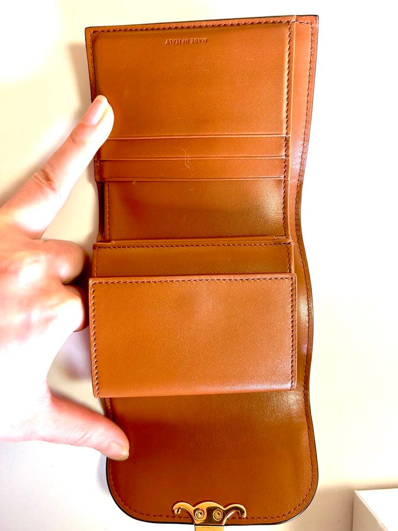 #nn# ＊美品＊CELINE トリオンフ 三つ折り財布