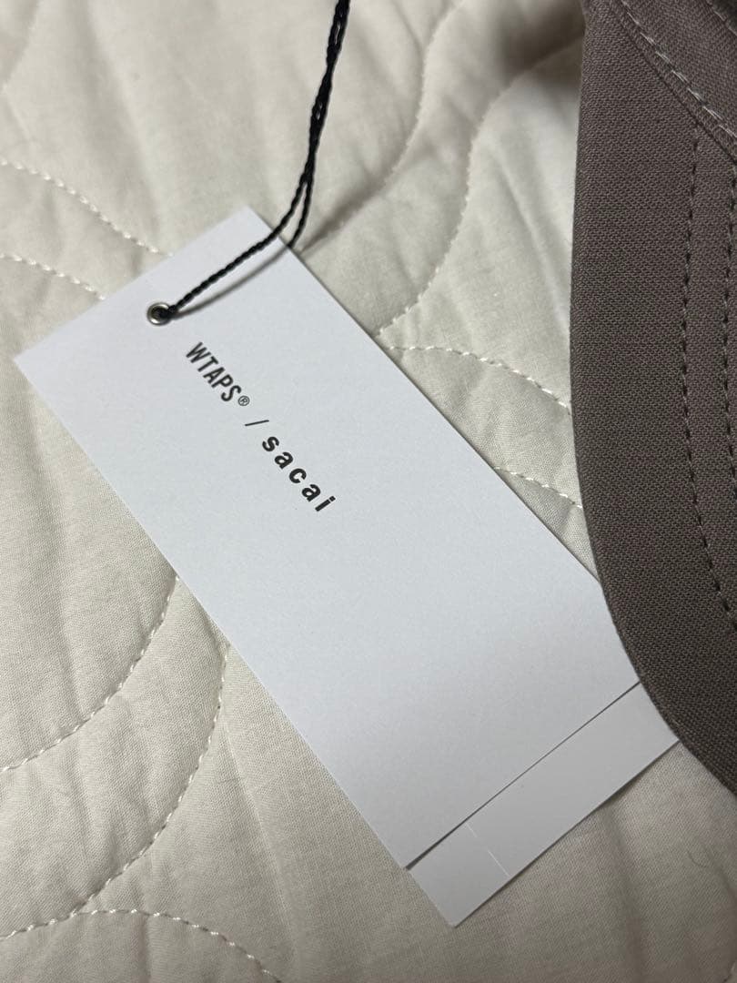 プ*ゅ様 WTAPS sacai Cotton Back Satin Cap B