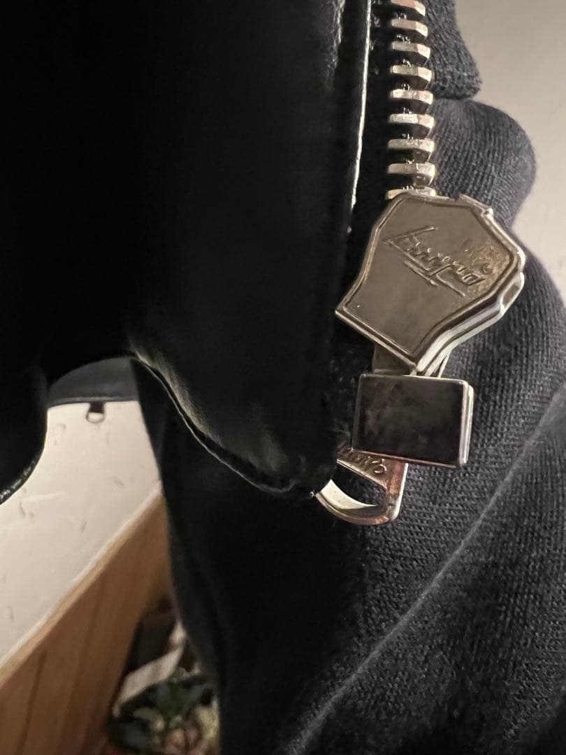 TOMORROWLAND DENIM ブラックレザーライダース