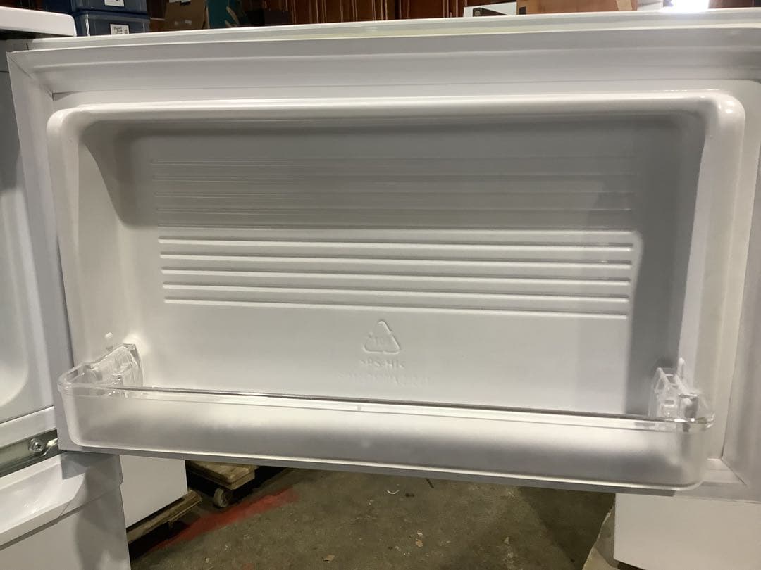 【小さめ】アイリスオーヤマ 2ドア冷蔵庫 IRSD-9B-W 90L 20年製