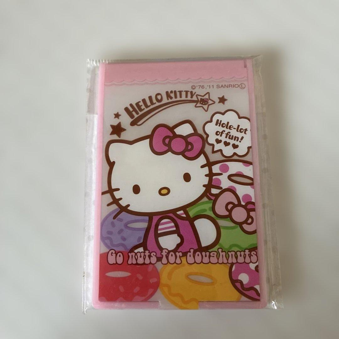 ハローキティ　お道具箱、筆箱、鉛筆キャップなどなど色々セット(未使用品、レトロ)