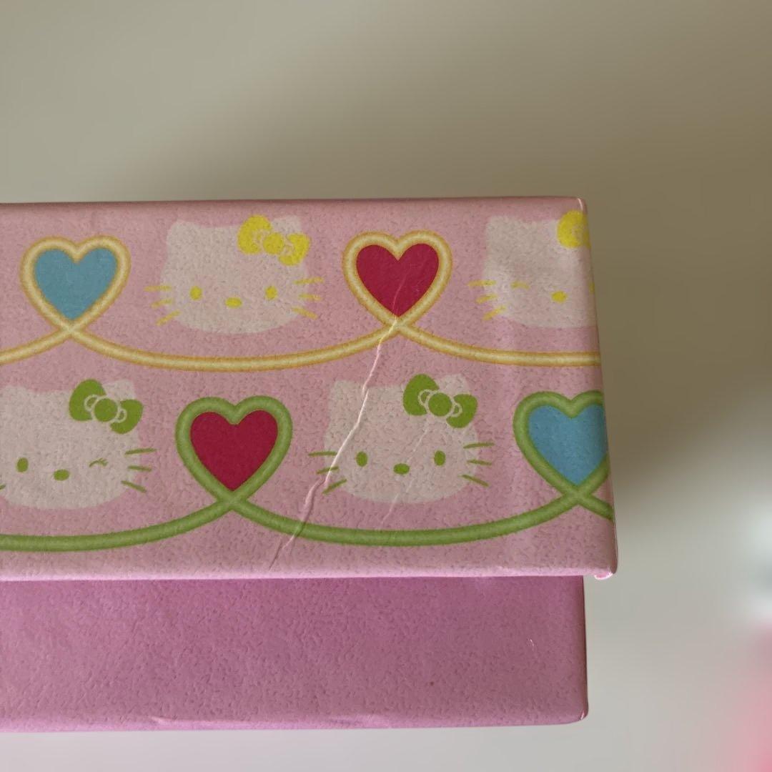 ハローキティ　お道具箱、筆箱、鉛筆キャップなどなど色々セット(未使用品、レトロ)