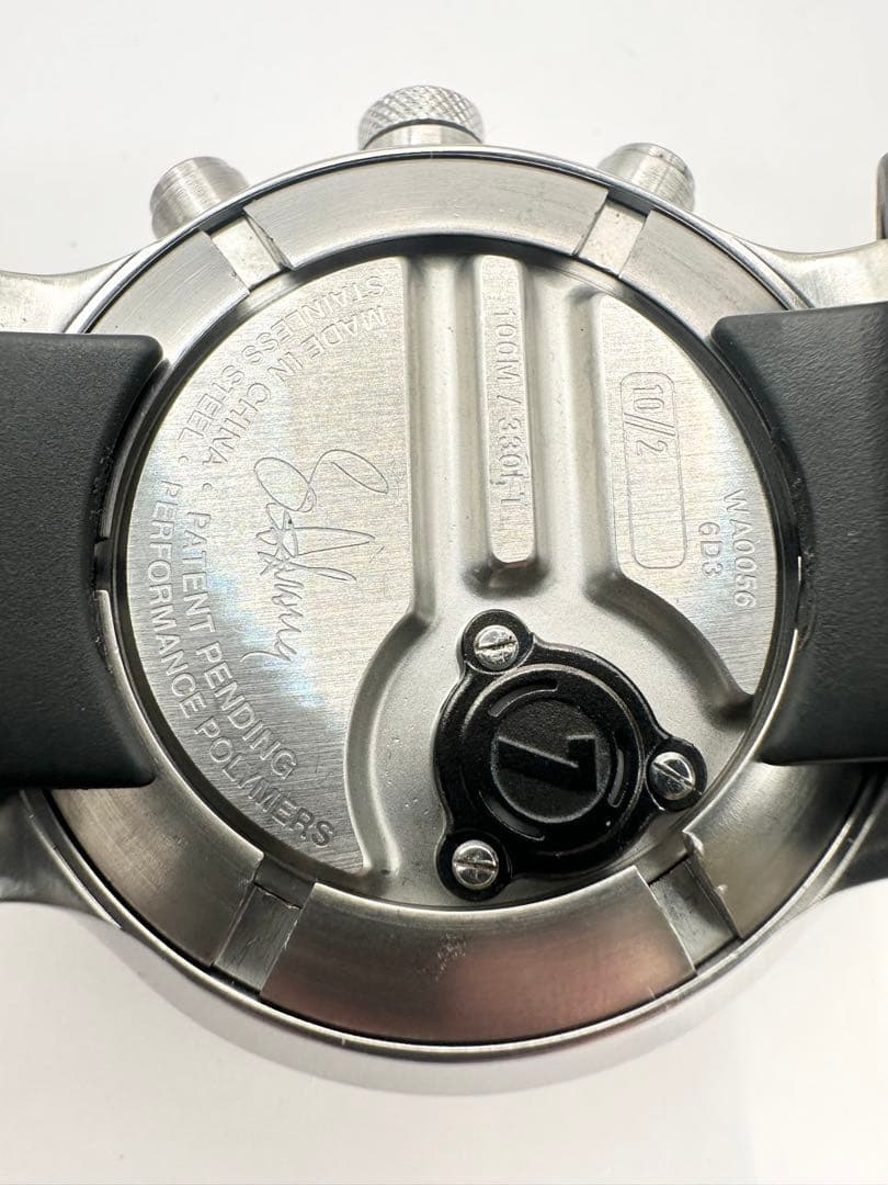 NIKE ナイキ ランス　アームストロング　WA0056 ブラック クォーツ