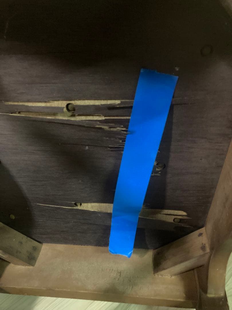 か*き様 木製ダイニングチェア ラダー背もたれ　ビンテージ　梱包発送たのめる便で