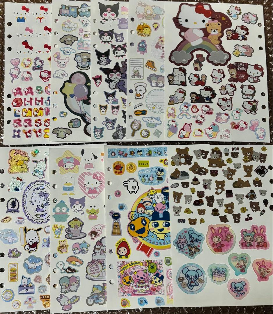 シール帳　完成品