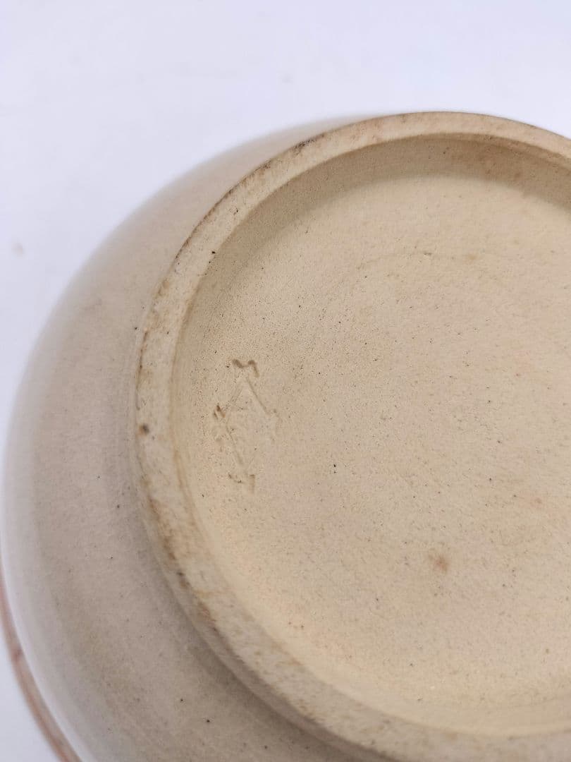 c115赤絵 菓子器 佐久間勝山 木箱 茶道具 古物　勝古窯　萬古