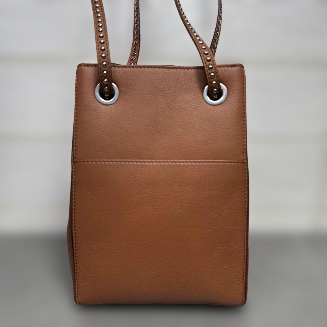 j&m davidson　2×4 　バケットバッグ　ショルダーバッグ　キャメル