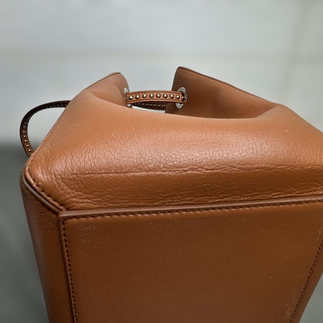 j&m davidson　2×4 　バケットバッグ　ショルダーバッグ　キャメル