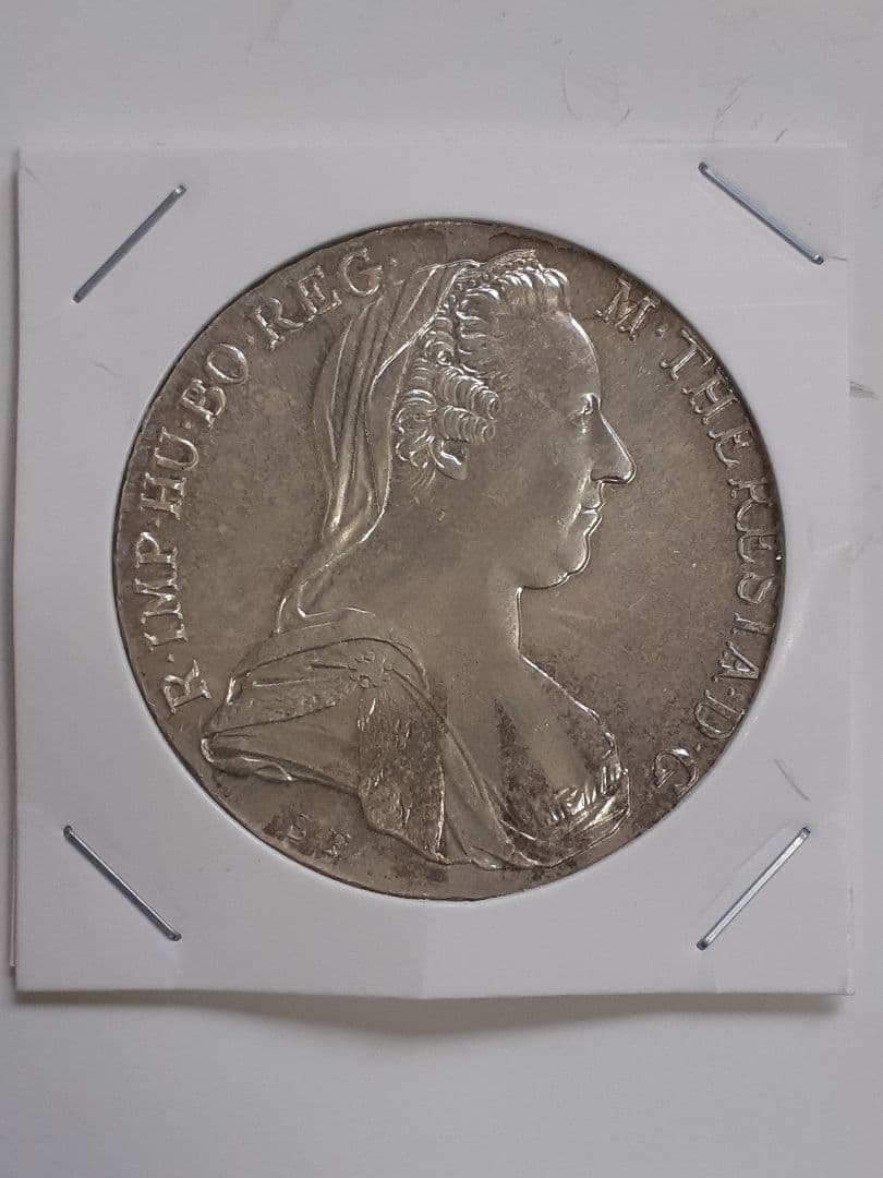 1780年　マリア テレジア銀貨