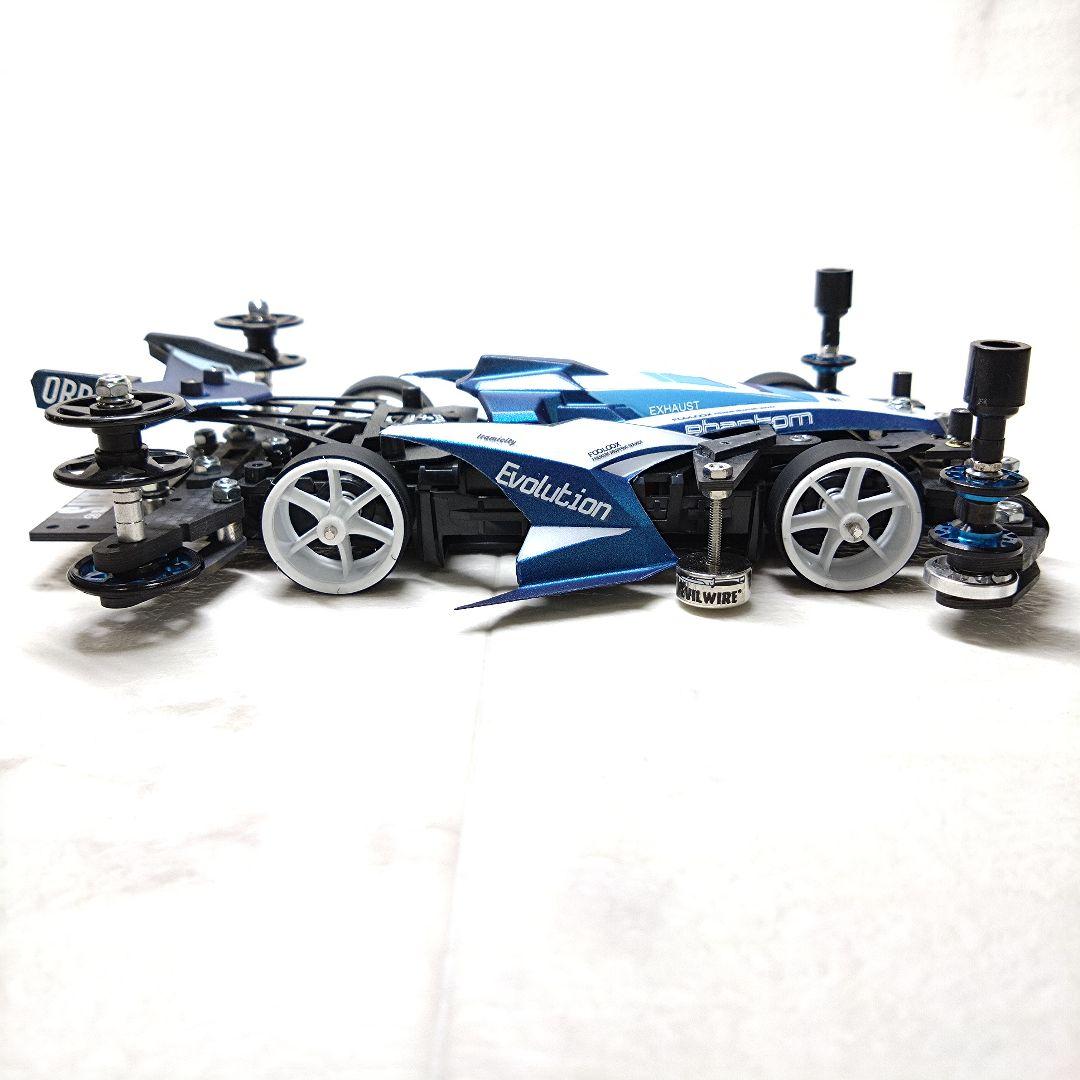 ミニ四駆　完成品　アバンテ　mk3　アズール　MSフレキ