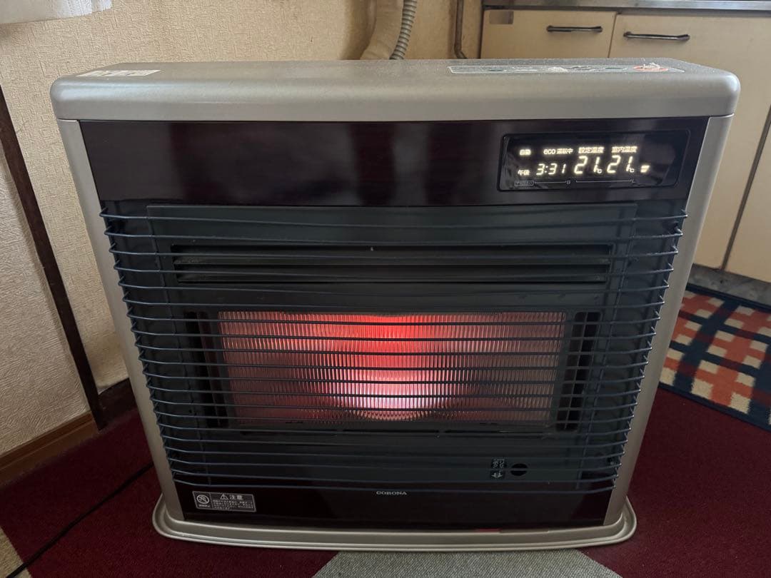 CORONA スペースネオ　FFストーブ　2016年製　2022年分解掃除済み