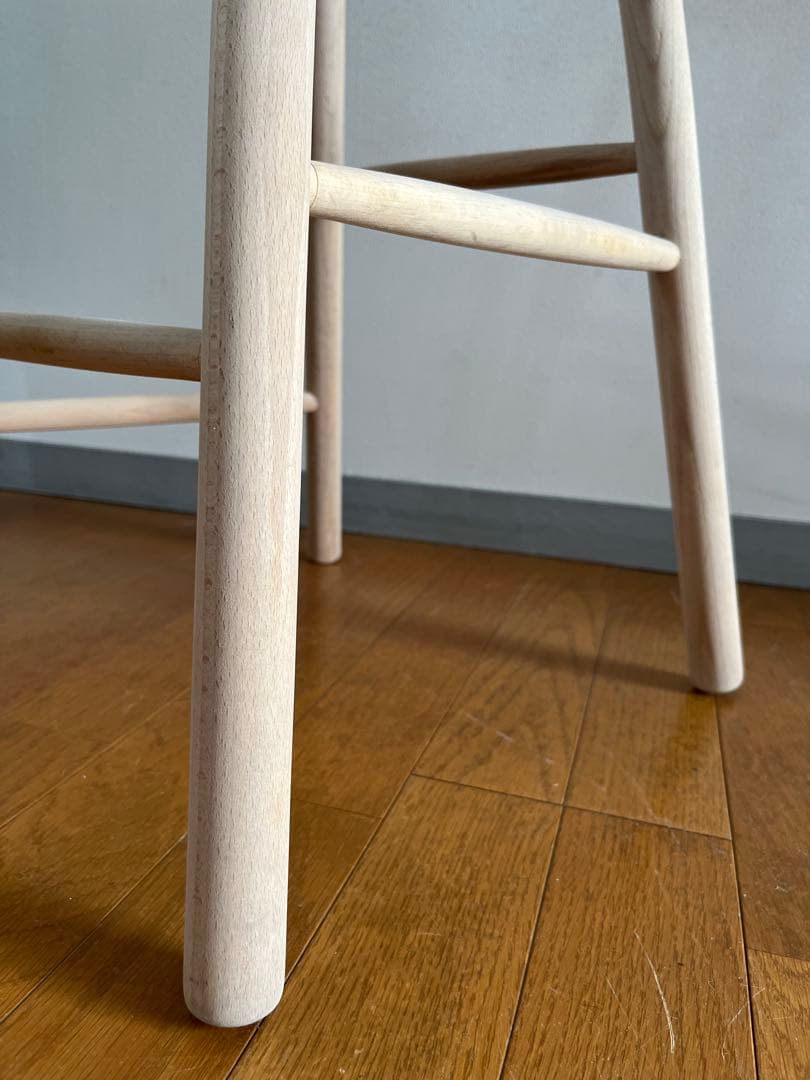 ノルディック スツール　① 北欧モダン　デンマーク　ミッドセンチュリー　無垢材