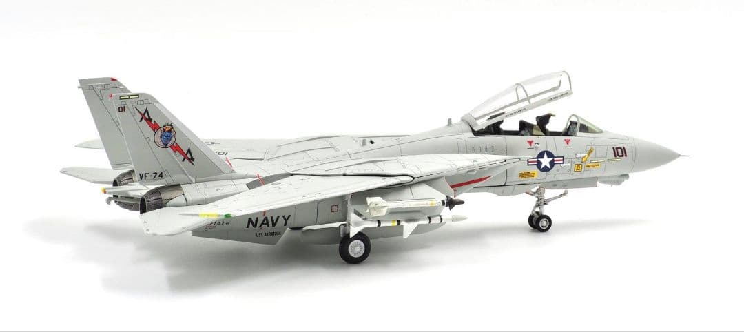 航空機・ヘリコプター Calibre Wings F-14A VF-74 AA101 CA721410