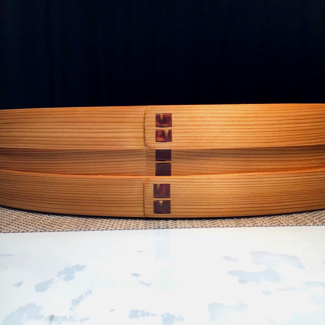 大館曲わっぱ　お盆　特大サイズ　秋田杉