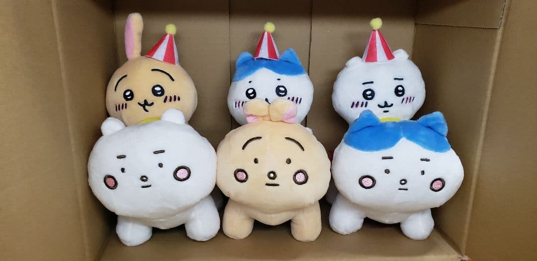 ちいかわらんど　ぴーぽぽぬいぐるみ　セット