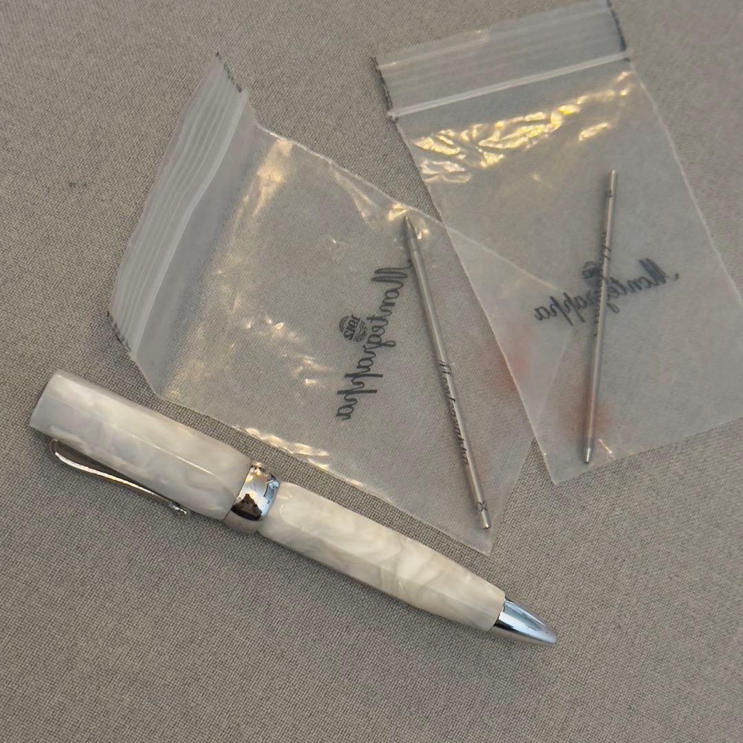 Montegrappaモンテグラッパボールペンミクラホワイトシルバー